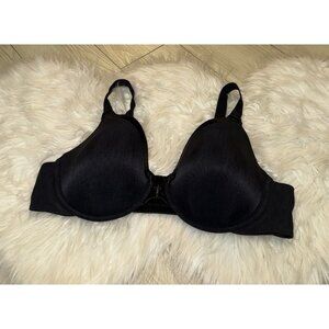 Vanity Fair 75339 Illumination Front Close Lined T Shirt Bra UW Womens 40C Black